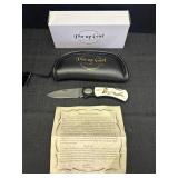 Pin-up girl collection pocket knife & case