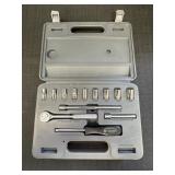 NAPA Evercraft 1/4' drive socket set in case