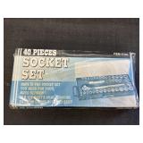 40pc Socket set