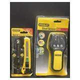 (2) Stanley Stud Sensor & 18mm snap-off blade
