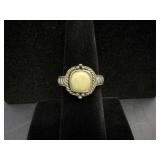 Marked 925 White Stone Ring