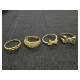 (4) Avon Rings