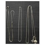 Silver tone Necklaces