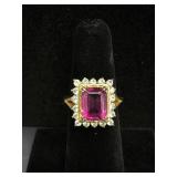 14KT GE Cocktail Ring