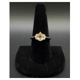 925 Sterling Tear drop Ring