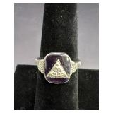 Iyob Filae 10K White Gold Ring