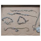 Silver-tone Birth Sign Bracelets & Necklaces
