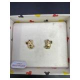 Minnie Mouse 14KT Gold Filled Earrings