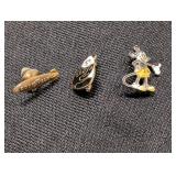 Novelty Stick Pins, Good Year, 500 Panda &