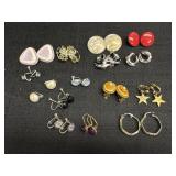 Variety of Clip & Screw Back Earrings