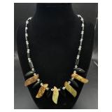 Zumani Polished Stone Necklace