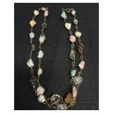 Cage Stone Necklace