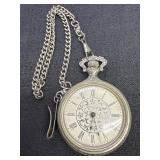 Vtg. Westclox Pocket Watch w/ chain