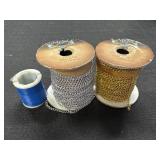 Gold Tone & Silver Tone Jewelry Making Chain