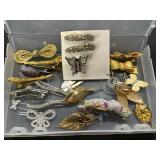 Gold Tone & Silver Tone Hair Clips