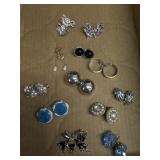 Variety Costume Earrings - Avon, Lisner, Laguna