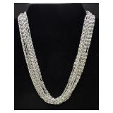 Sarah Coventry 8 Strand Necklace