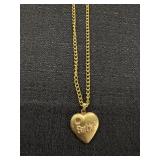 1998 Barbie Mattel Locket Necklace