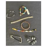 7 bracelets, variety of styles