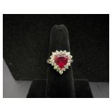 925 China Heart Ring