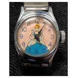 Childs Timex Cinderella watch w/ stretch band