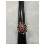 Sarah Coventry Hidden Rose Adjustable Ring