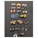 Variety of Clip-On & Twist back Earrings