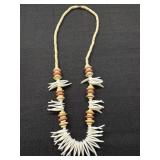 Long Shell/ Beaded Necklace