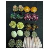 Germany & West Germany Clip Earrings
