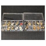 Variety of Clip-On Earrings in plastic containers