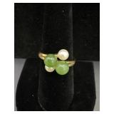 Marked 10K Kimberly Ring