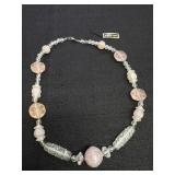 Vtg. Genuine Lucite Costume Necklace