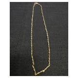 Gold Tone Necklace Chain