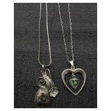 (2) Navajo Style Necklaces