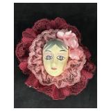 Brinnï¿½s 1986 Glamour Girl Brooch, pink hues,