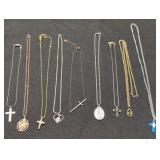 Silver-tone Gold-Tone & Rose- gold Chains w/