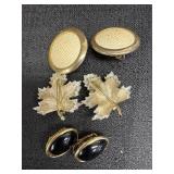 3 Pairs of Sarah Coventry Clip Earrings