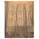Misc Gold Silver-tone Necklaces 1 with r