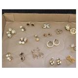Gold-Tone clip & Twist-back Earrings