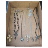 Misc Chain & Bead Necklaces w/ Pendants