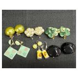 Made in Hong Kong Clip On Earrings