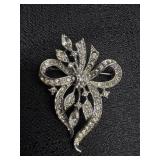 Usner Rhinestone Brooch Pin