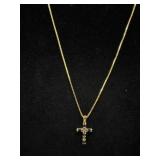 Marked 925 Italy Chain & Pendant