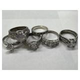 (6) Costume Rings