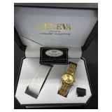 Geneva Gold Tone Ladies Watch