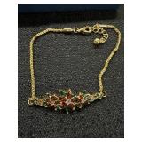 Christmas Blooms Poinsettia Bracelet Bradford