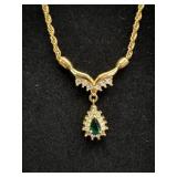Roman Pendant Necklace
