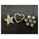 Weiss Star, Made in Austria Flower & Heart B