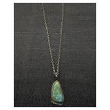 Navajo Style Turquoise like Necklace Pendant