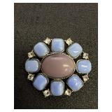 LC Blue/ Purple Brooch